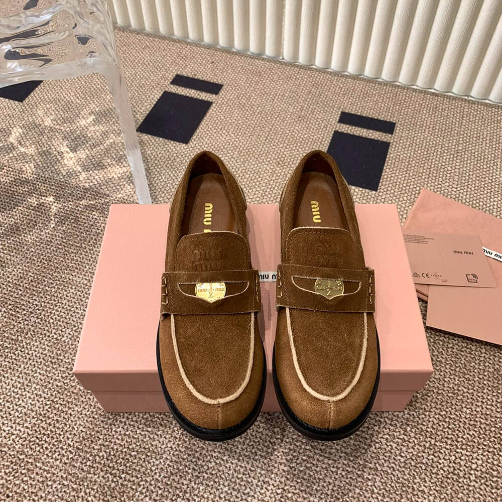 M1um1u WOMEN LOAFER