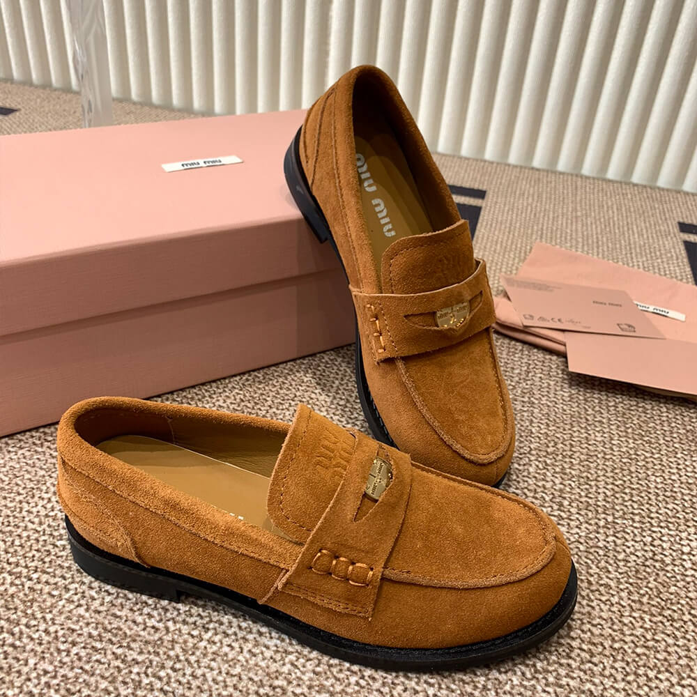 M1um1u WOMEN LOAFER