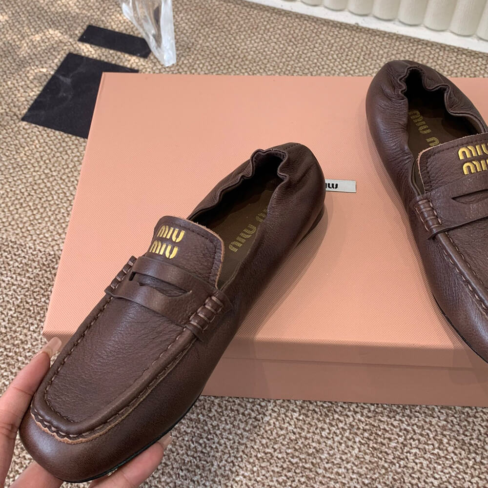 M1um1u WOMEN LOAFER