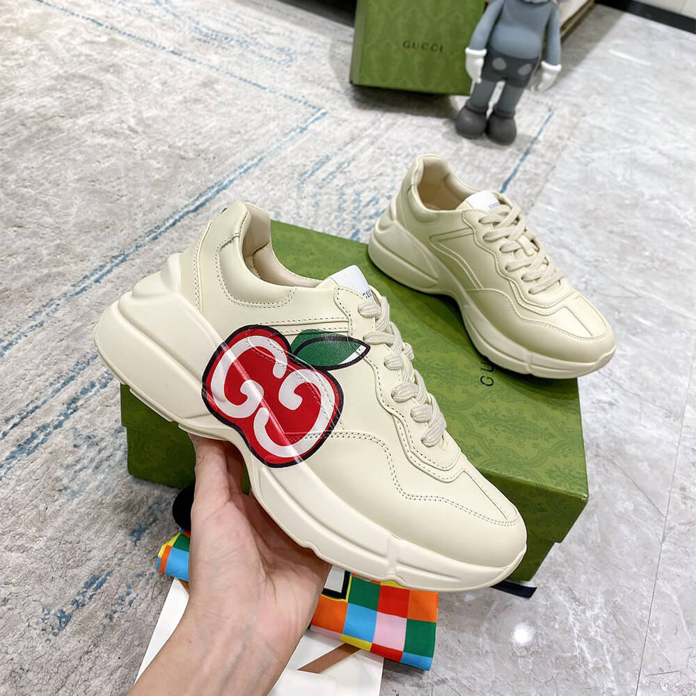 Gvc*1 Rhyton Apple-print Sneaker