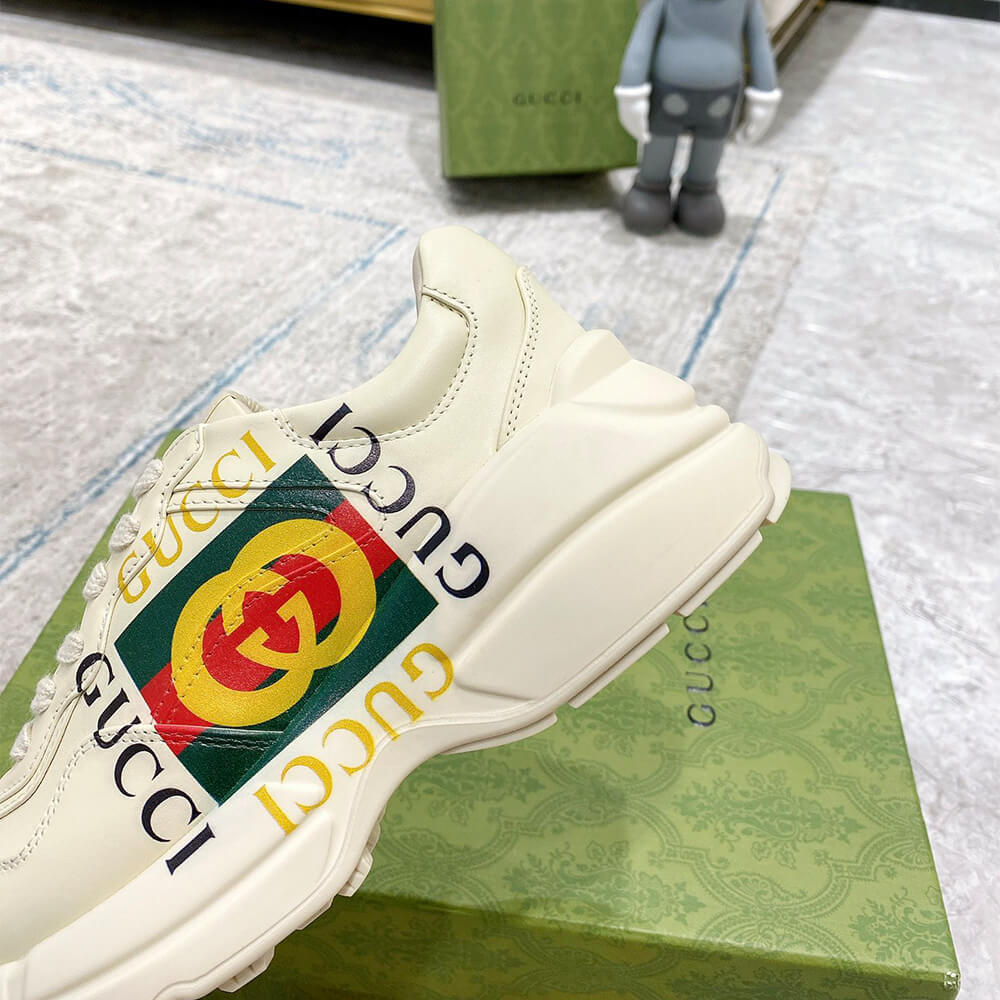 Gvc*1 Rhyton Sneaker with Box Logo