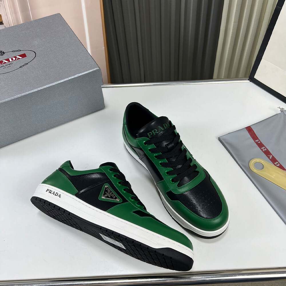 Pra*a Downtown nappa leather sneakers