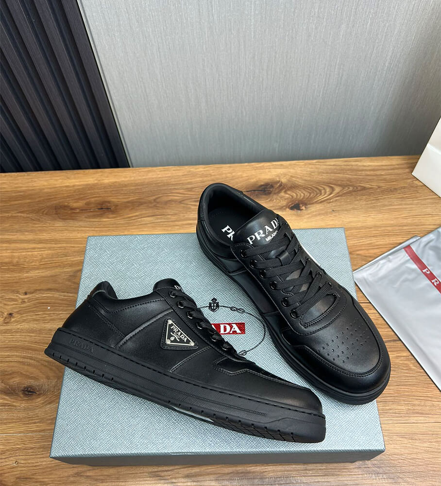 Pra*a Downtown nappa leather sneakers