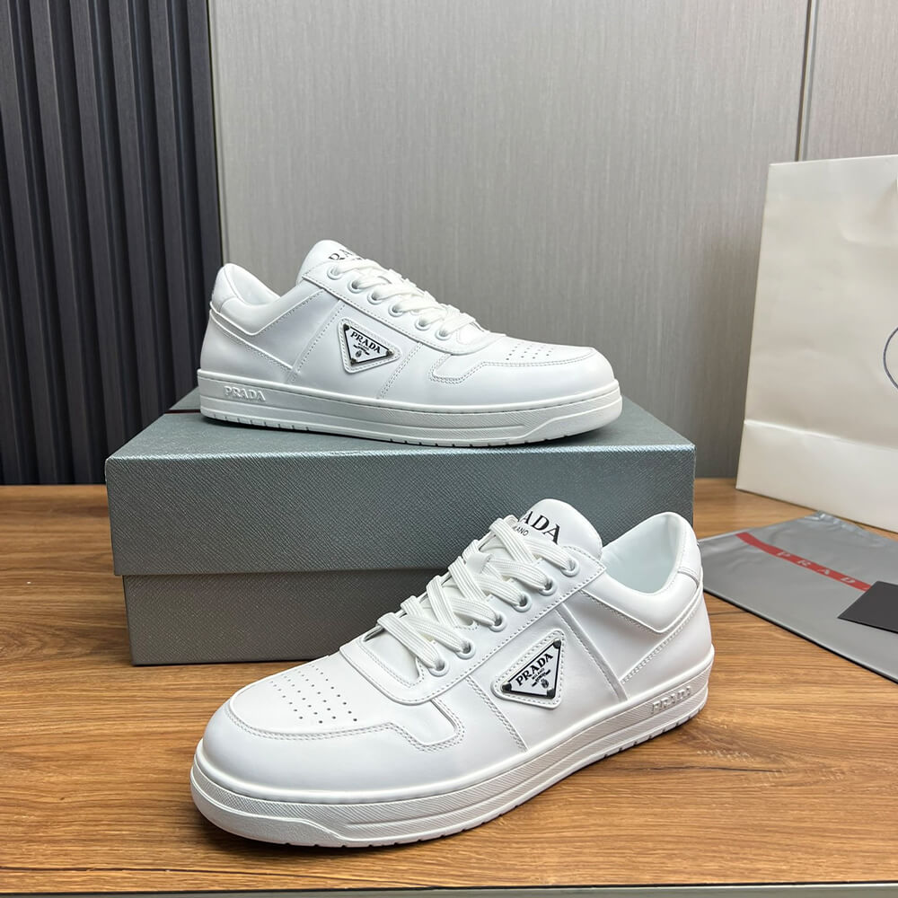 Pra*a Downtown nappa leather sneakers