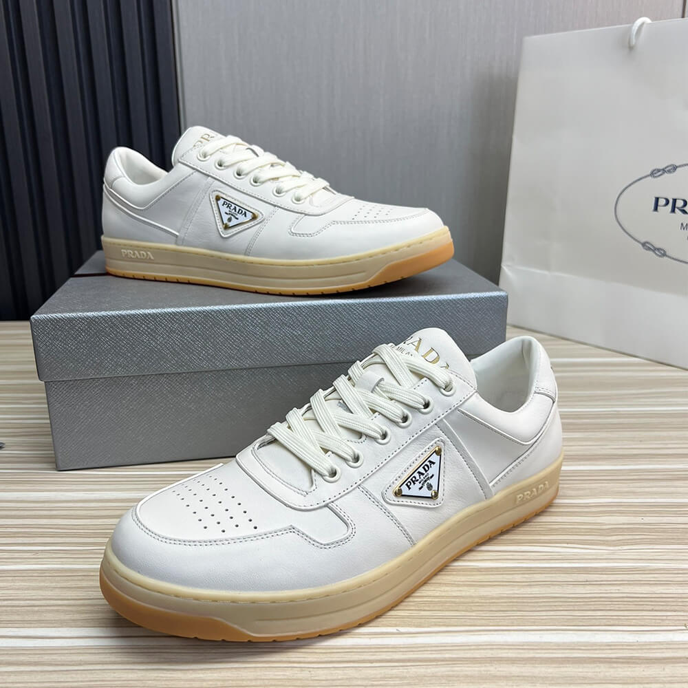 Pra*a Downtown nappa leather sneakers