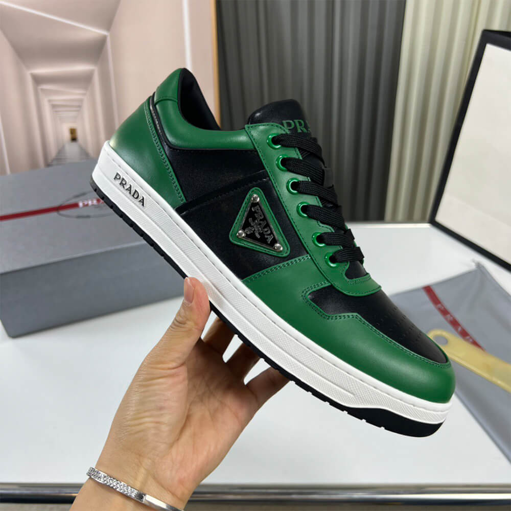 Pra*a Downtown nappa leather sneakers