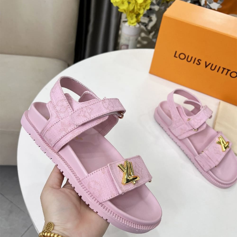 LV Sunset Flat Comfort Sandal