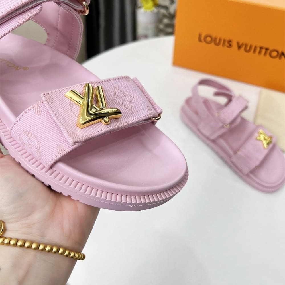 LV Sunset Flat Comfort Sandal