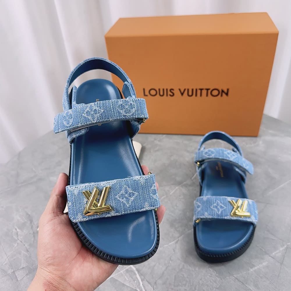 LV Sunset Flat Comfort Sandal