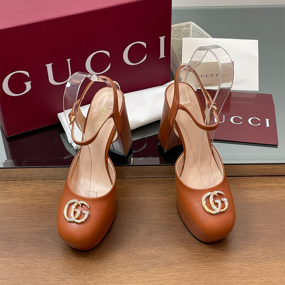 Gvc*1 Women’s platform pump with Double G