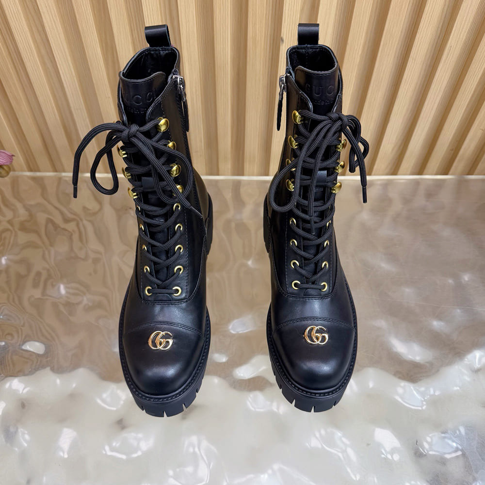 Gvc*1 Women’s lace-up ankle boot with GG