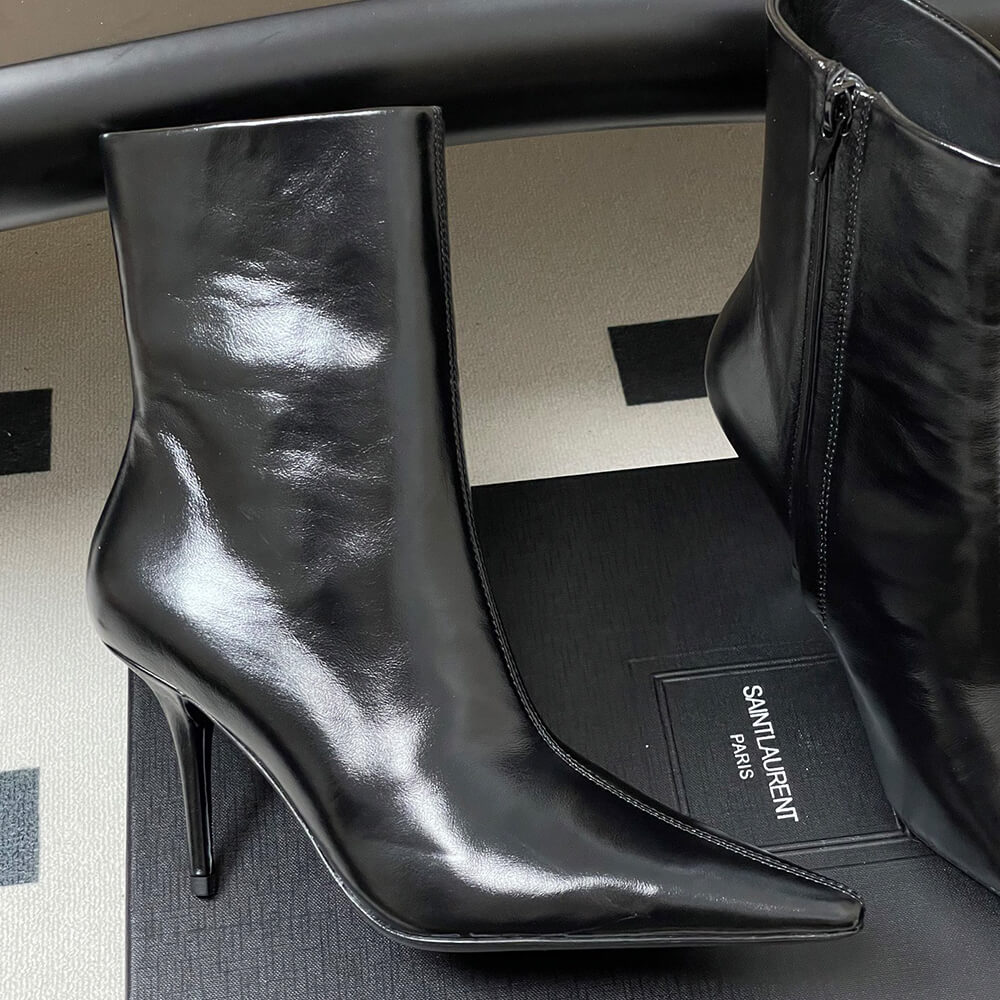 Y51 ASHLEY booties in smooth leather