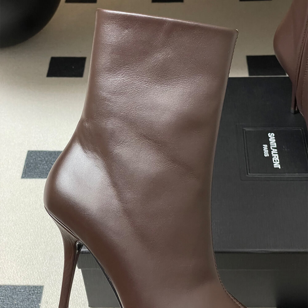 Y51 ASHLEY booties in smooth leather