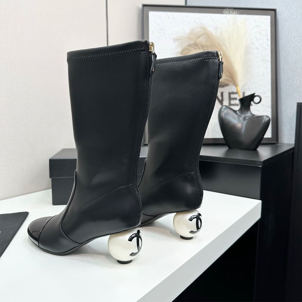 Ch**el Mid-Calf Boots