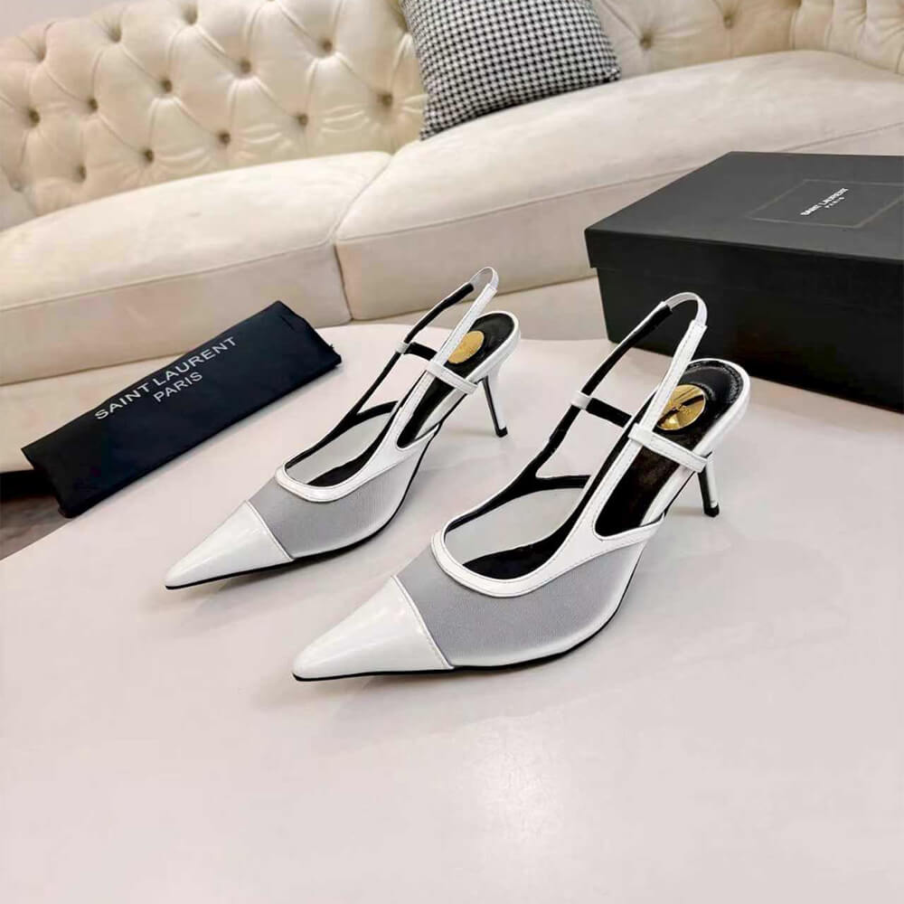 Y51 slingback pumps