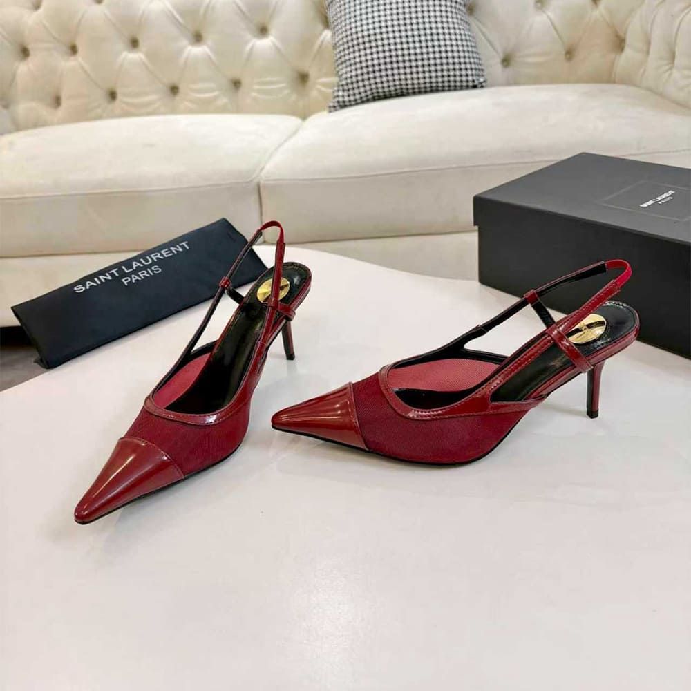Y51 slingback pumps