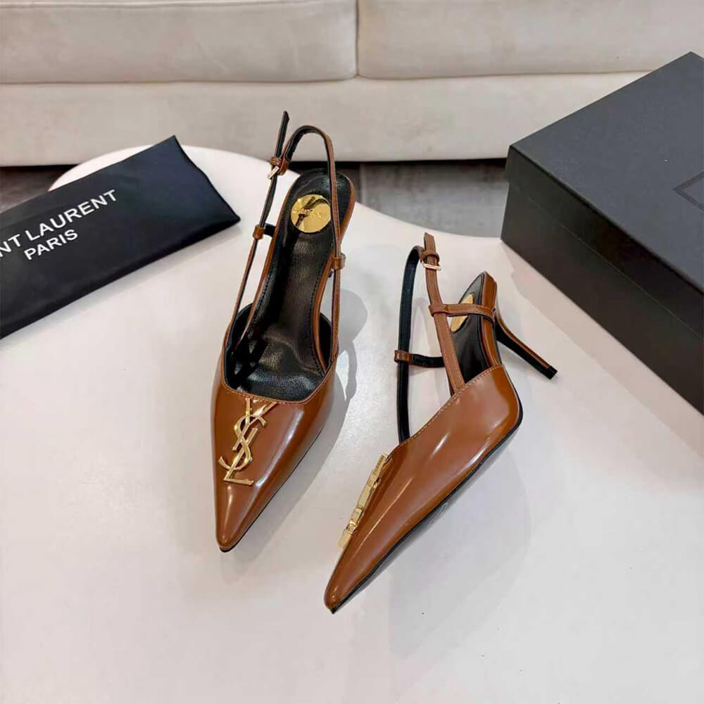 Y51 slingback pumps