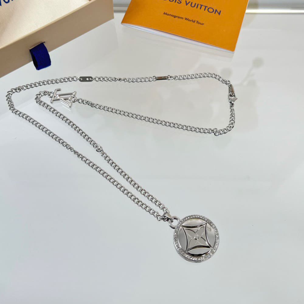 LV Twisted Flower Necklace