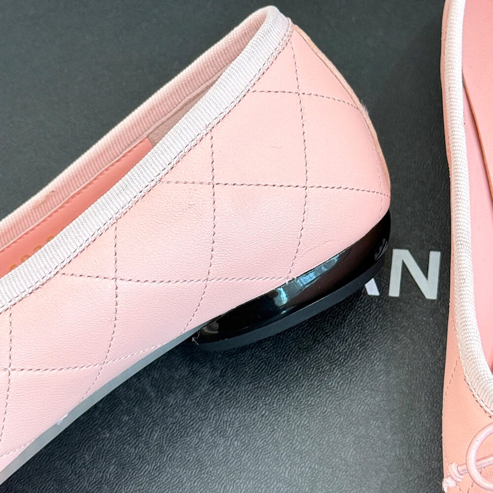 Ch**el Quilted Ballerina Flats