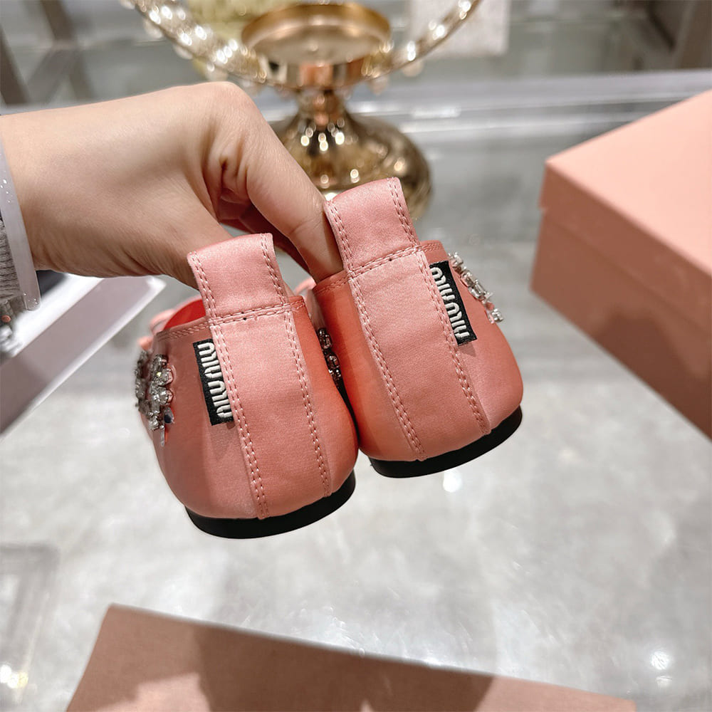 M1um1u Satin ballerinas(EU SIZE 35-41)