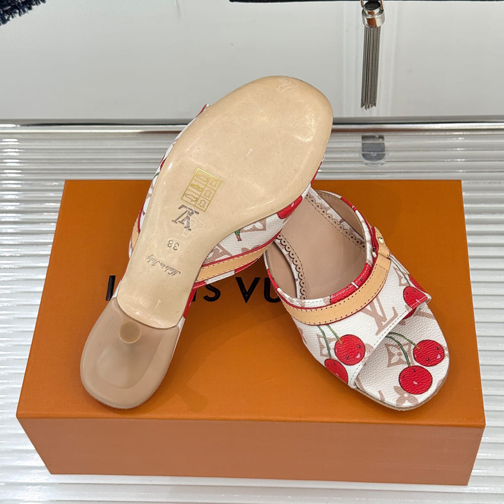LV x TM 6AM Cherry Mule (EU SIZE 35-42)
