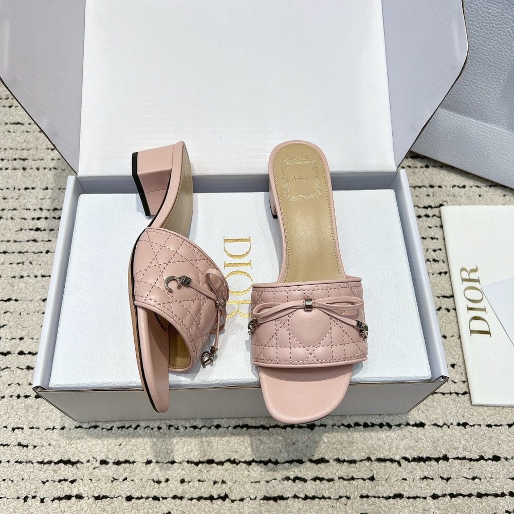 D10r Cannage Heeled Slide (EU SIZE 35-42)