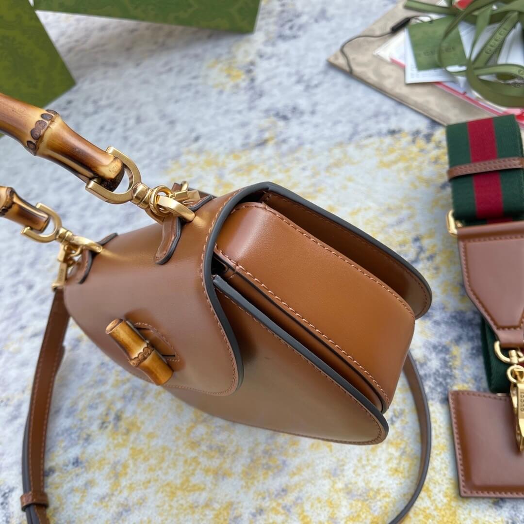 Gvc*1 BAMBOO 1947 JUMBO GG SMALL TOP HANDLE BAG
