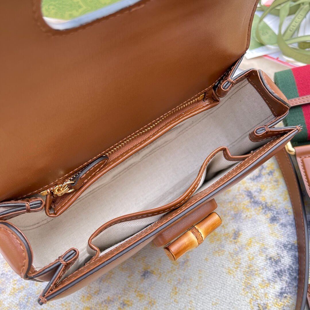 Gvc*1 BAMBOO 1947 JUMBO GG SMALL TOP HANDLE BAG