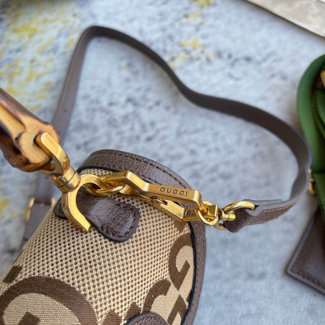 Gvc*1 BAMBOO 1947 JUMBO GG SMALL TOP HANDLE BAG