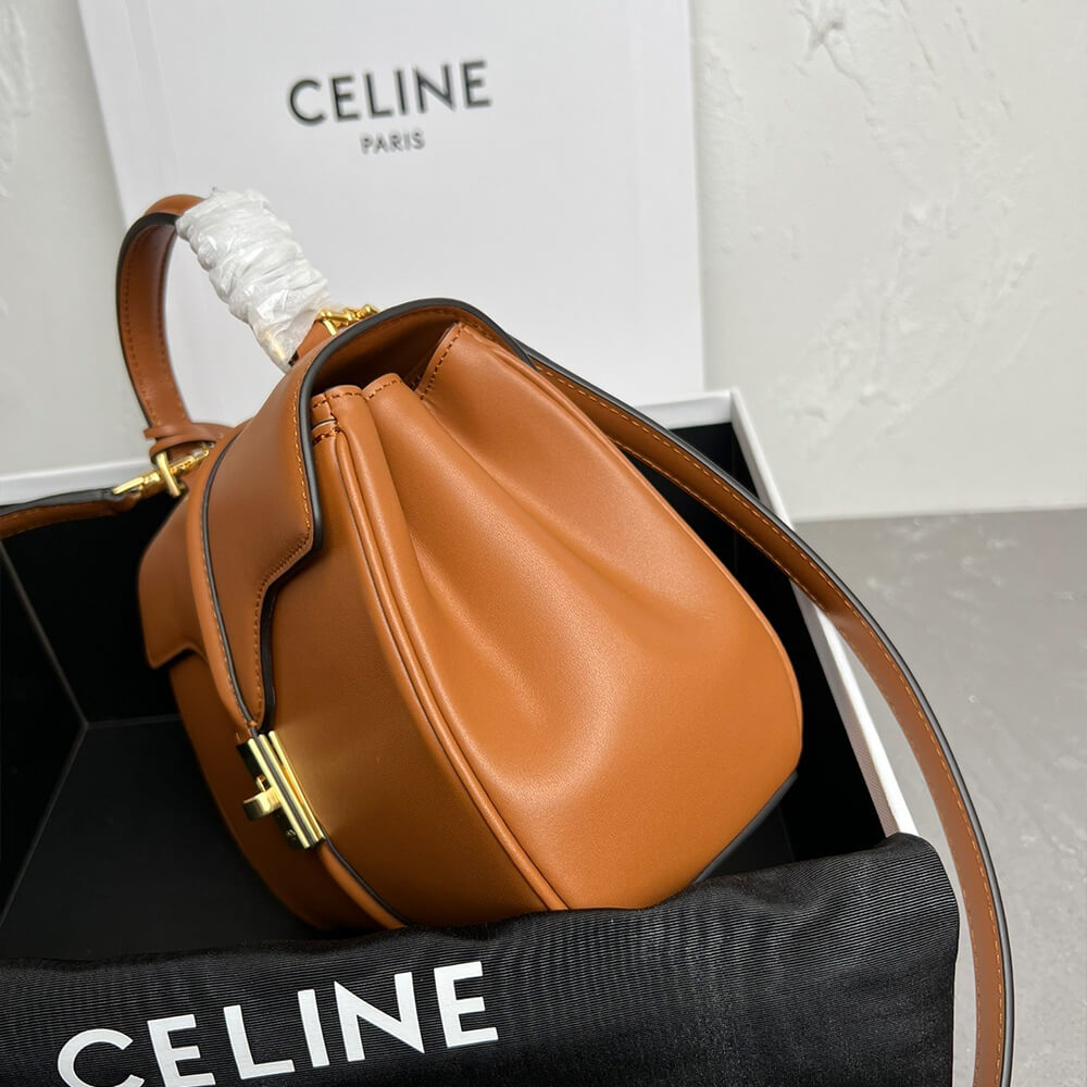 Ce1i*e MINI 16 IN SATINATED CALFSKIN(high-end grade)