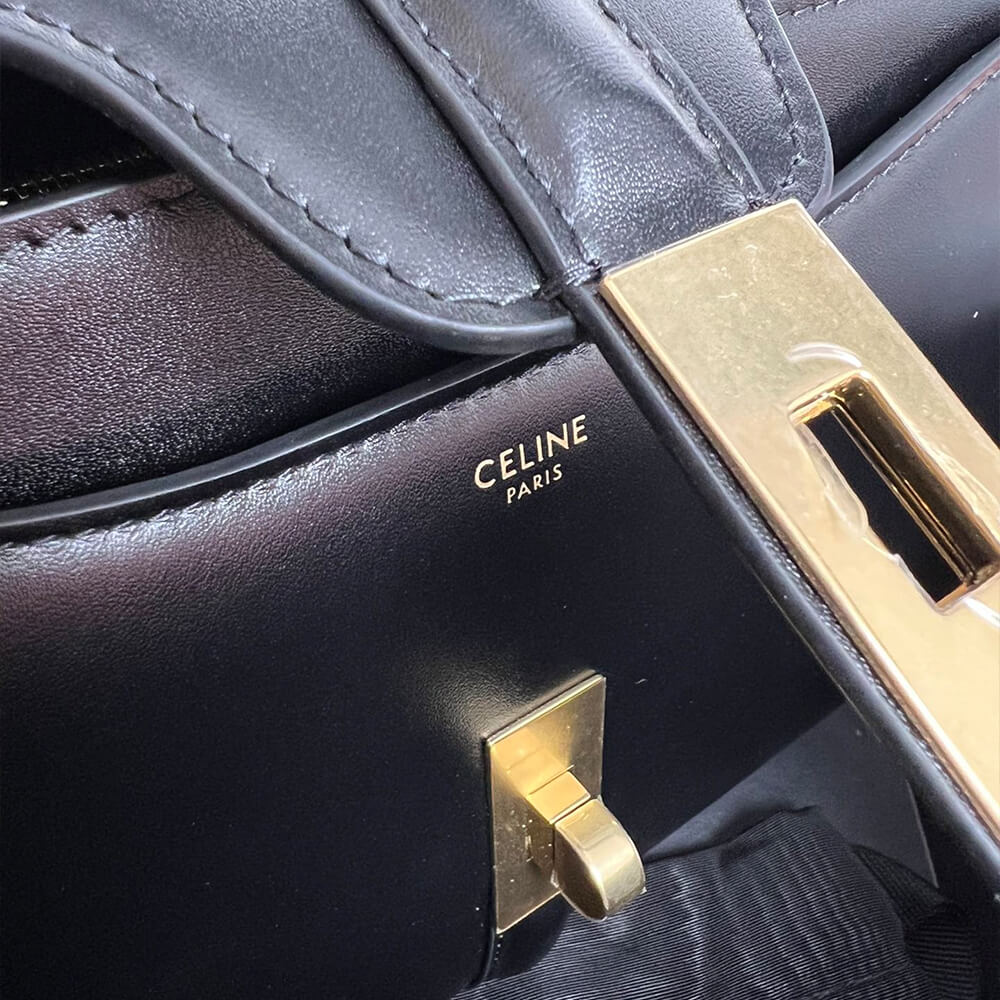 Ce1i*e SMALL 16 BAG IN SATINATED CALFSKIN(high-end grade)