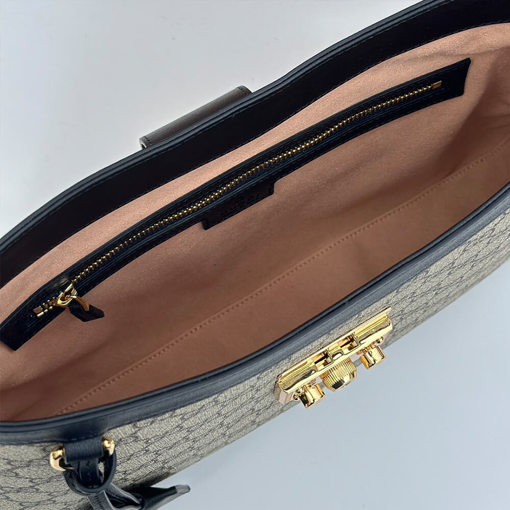 Gvc*1 PADLOCK GG MEDIUM SHOULDER BAG
