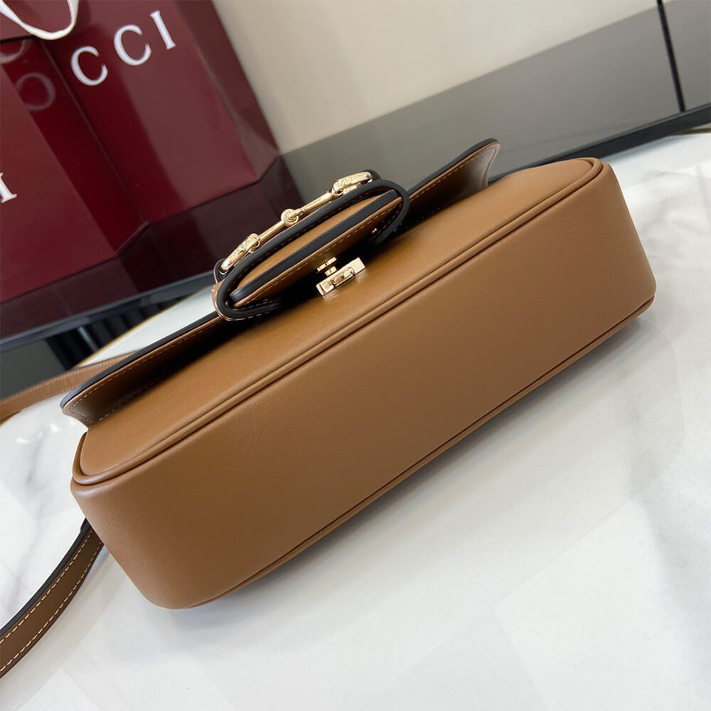 Gvc*1 Horsebit 1955 Soft small top handle bag