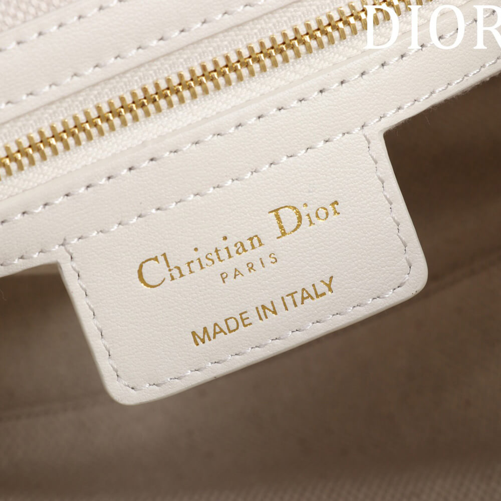 D10r Medium D-Journey Bag in Vintage Smooth Calfskin(HIGH-END GRADE)