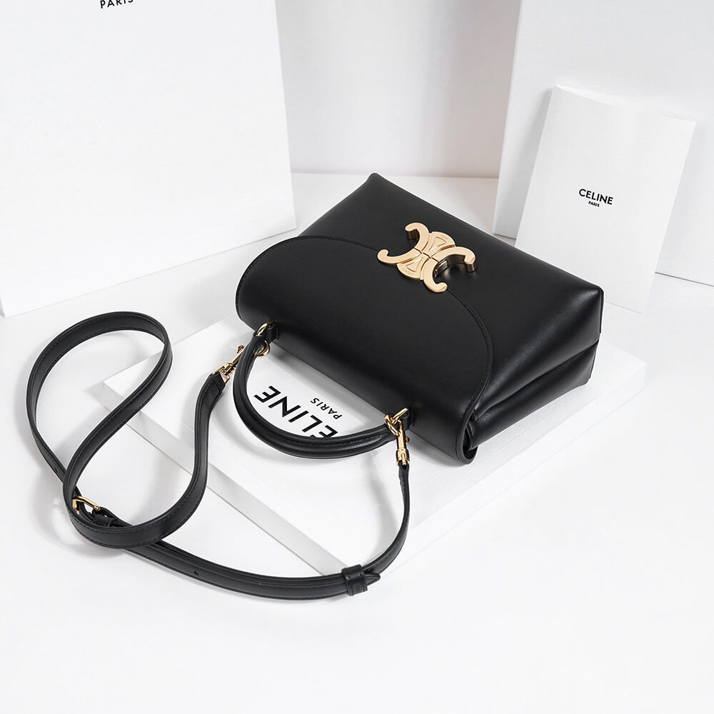 Ce1i*e TEEN NINO BAG IN TRIOMPHE CANVAS(HIGH-END GRADE)
