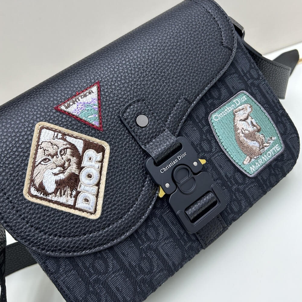 D10r Small Saddle Messenger Bag(High-end Grade)
