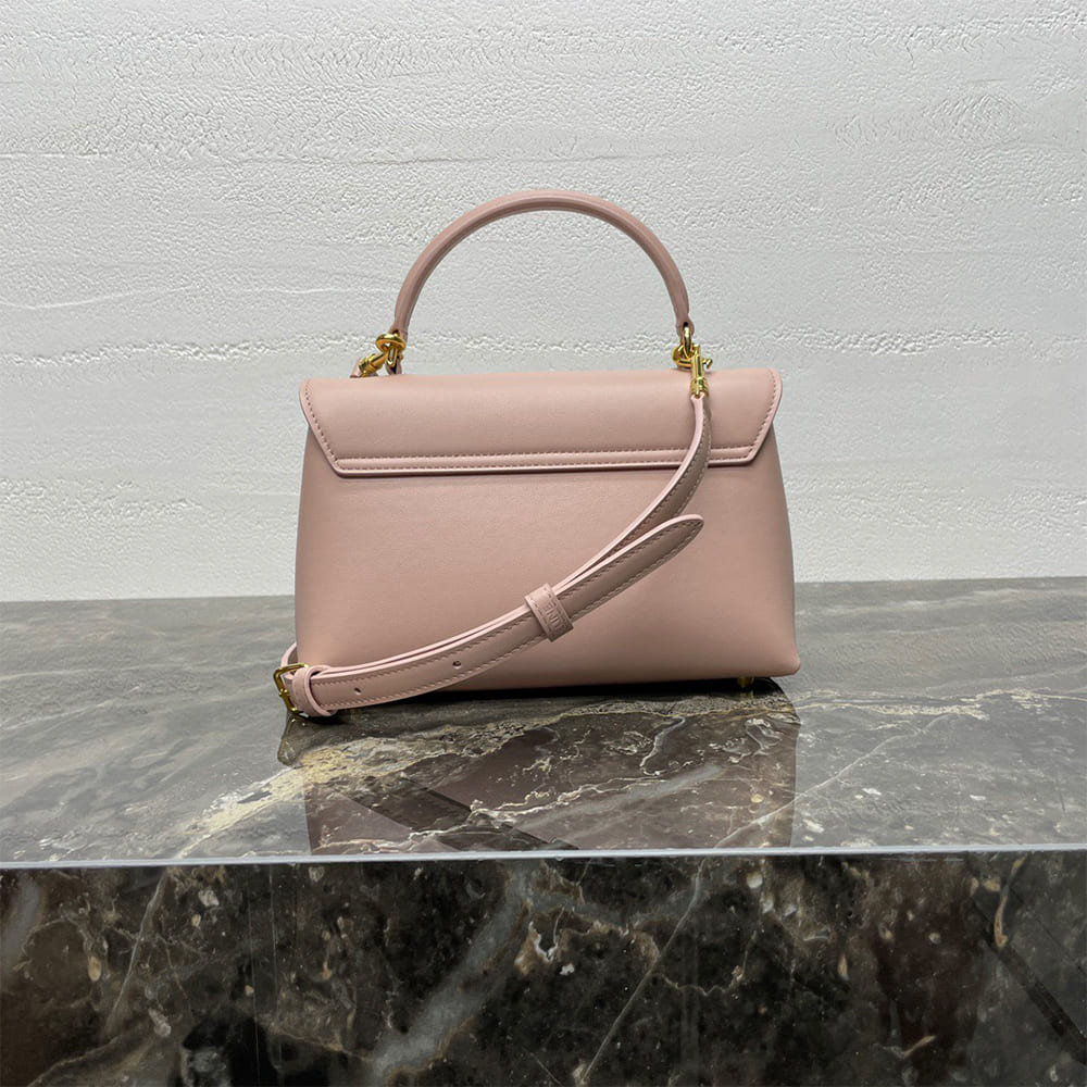 Ce1i*e TEEN NINO BAG IN SMOOTH SATINATED CALFSKIN(HIGH-END GRADE)