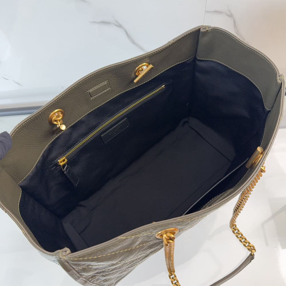 Y51 NIKI shopping in vintage leather(HIGH-END GRADE)