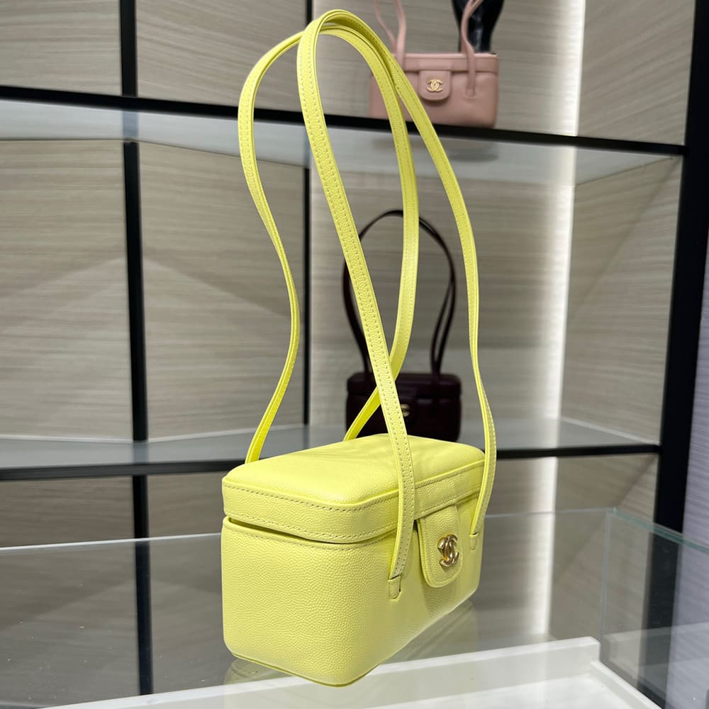 Ch**el Long Vanity with Leather Strap(HIGH-END GRADE)