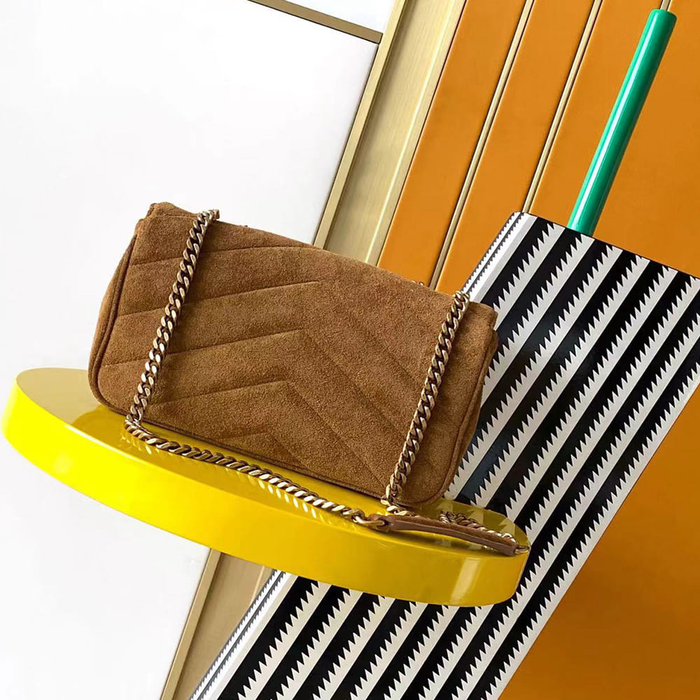 Y51 LOULOU small in MATELASSE suede(HIGH-END GRADE)